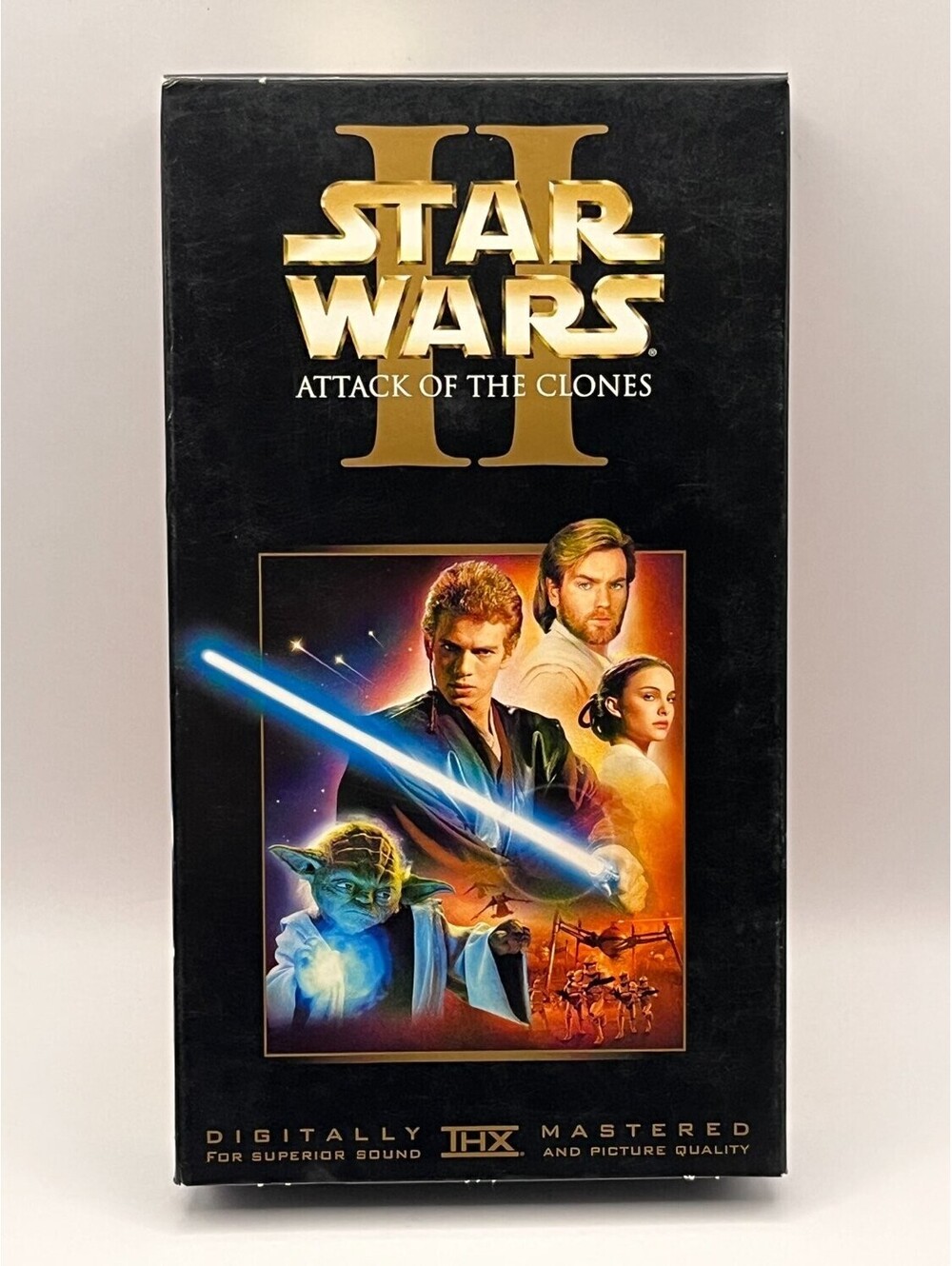 Star Wars: Episode II - Attack of the VHS Tape Full Screen 2002 Sci-Fi